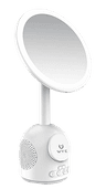 Wireless Charging stand with Speaker & LED Mirror
