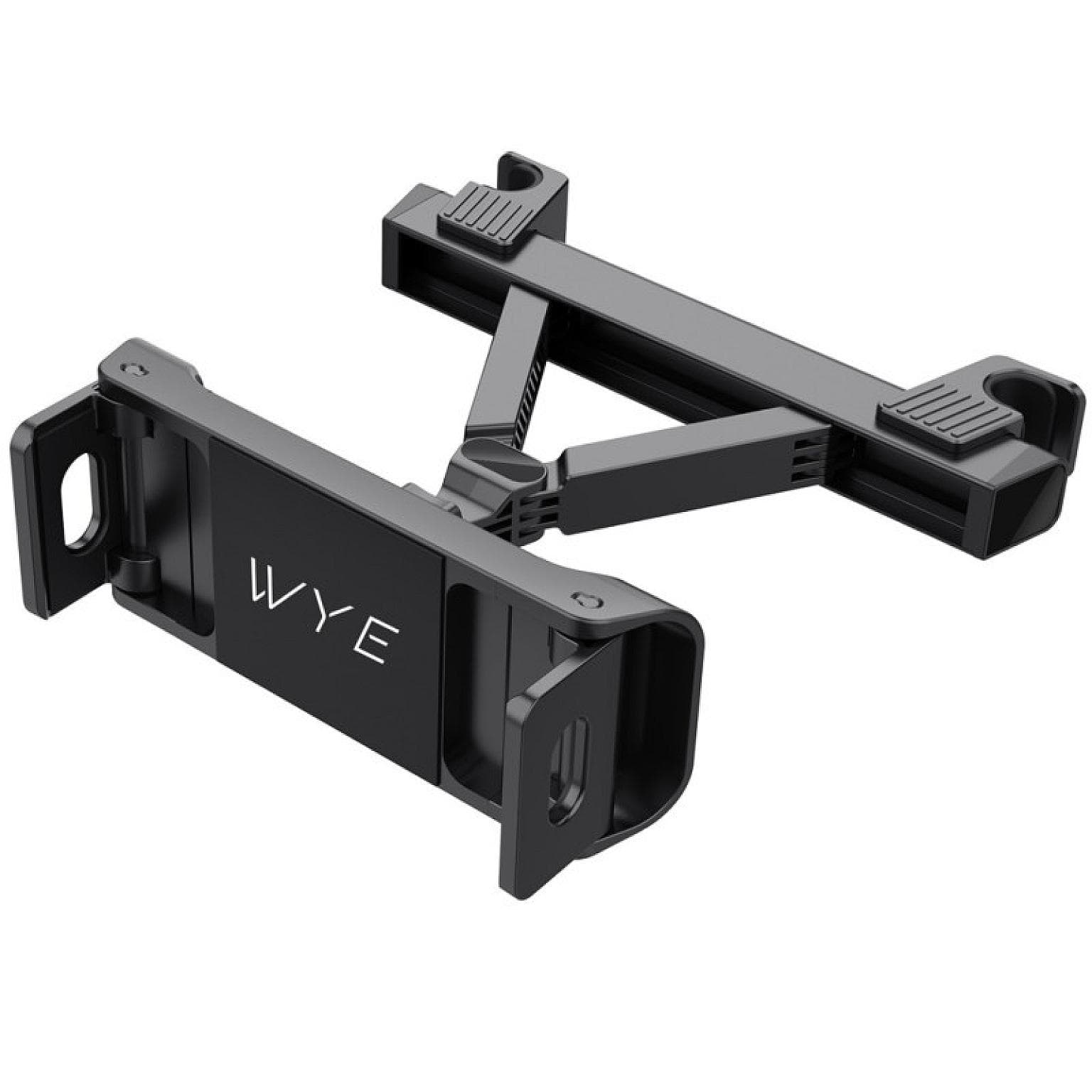 Adjustable Head Restraint Tablet Holder