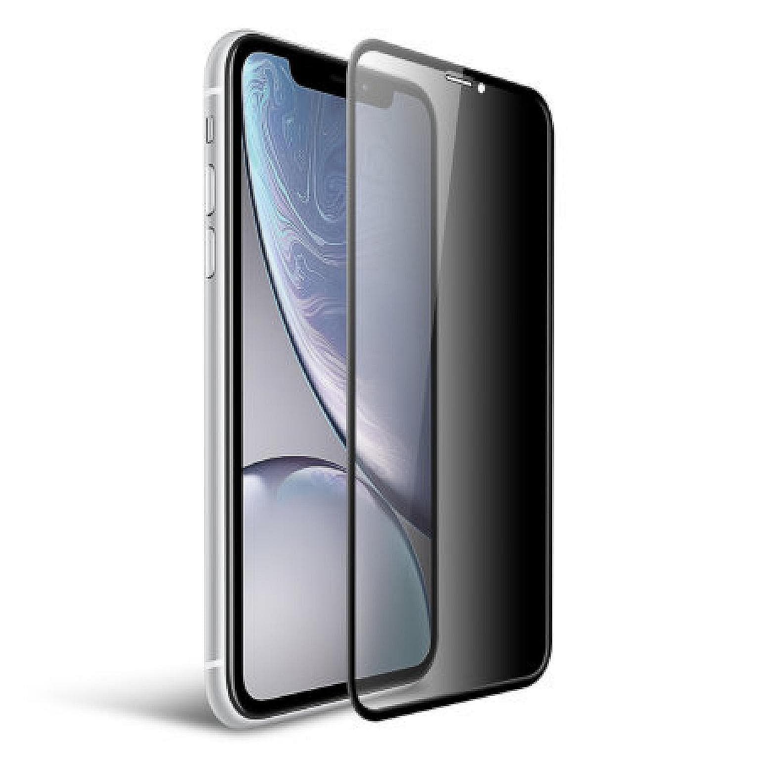 iPhone 7/8/SE 6D privacy Tempered Glass