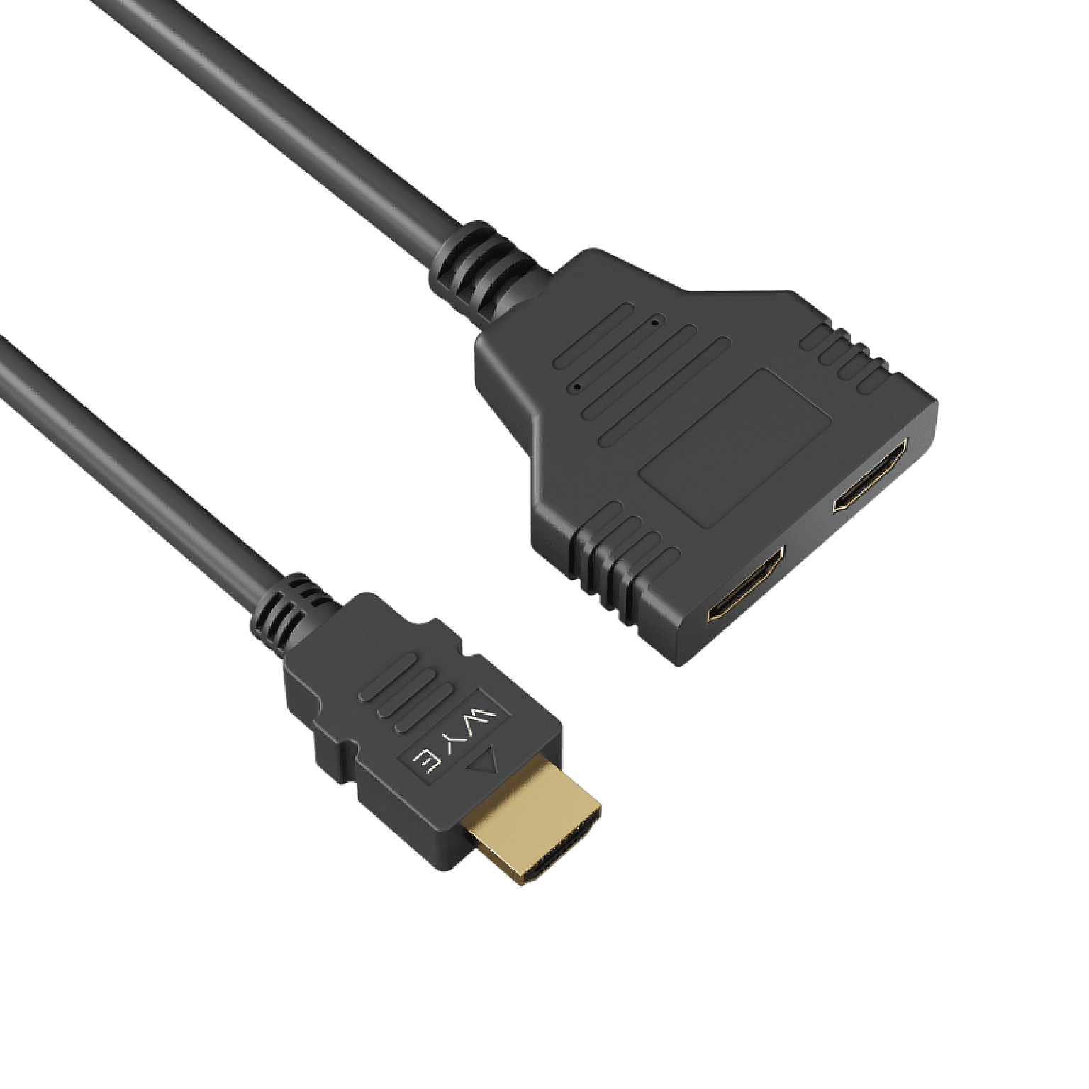 HDMI Male to Dual HDMI Female Adapter 0.2m