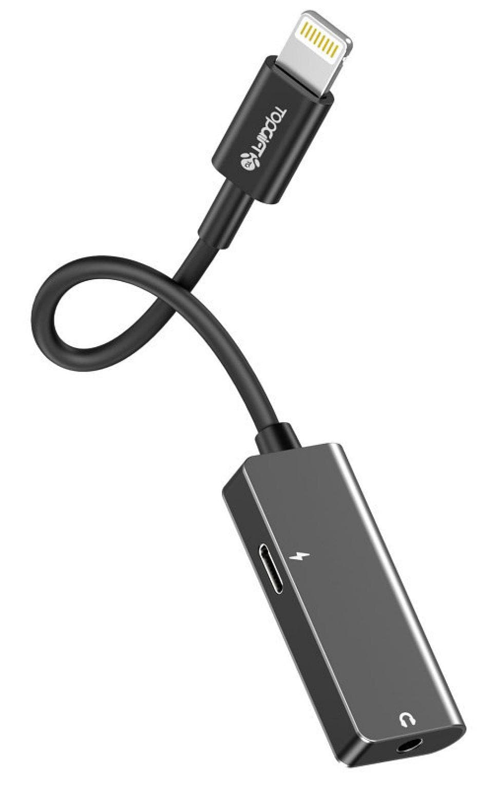 USB-C to 3.5mm & USB-C Female Port Adaptor