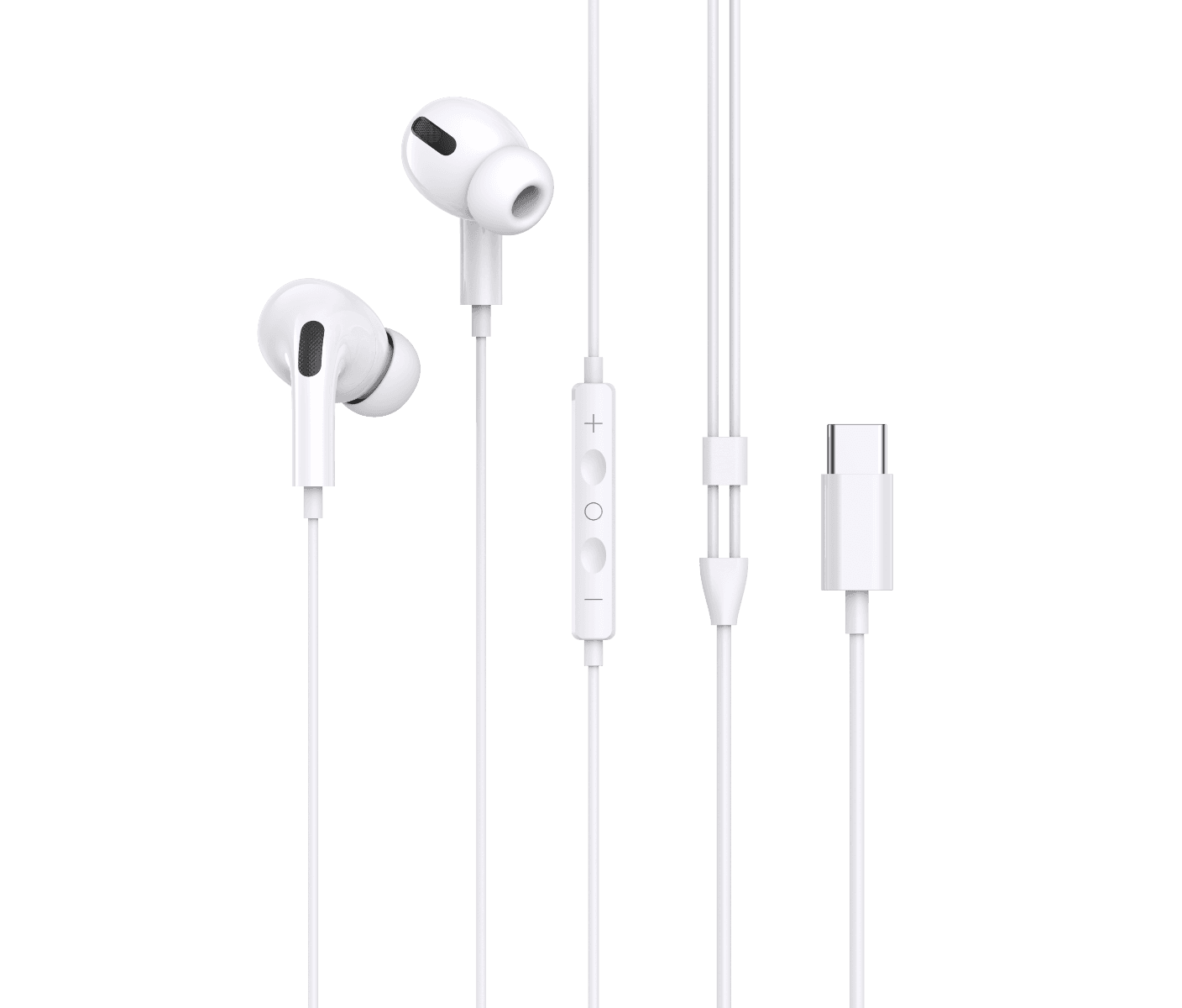 WYE USB-C Stereo Wired SoftBuds Earphones
