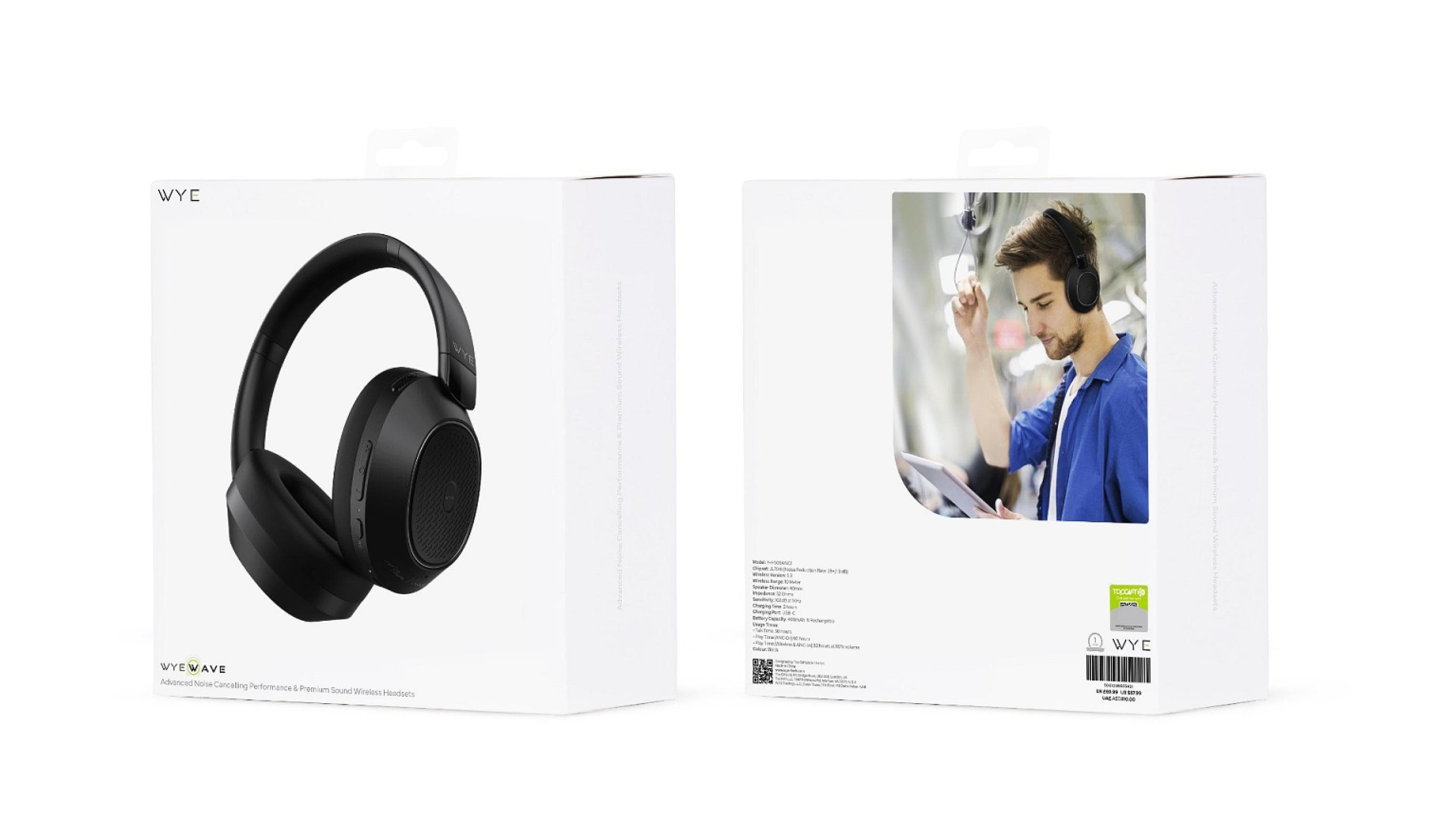 Advance Noise Cancelling Performance and Premium Sound Wireless Headsets