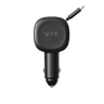 WYE 3-IN-1 Fast Charging In-Car Charger with Built-in Retractable Cable&A,C ports  