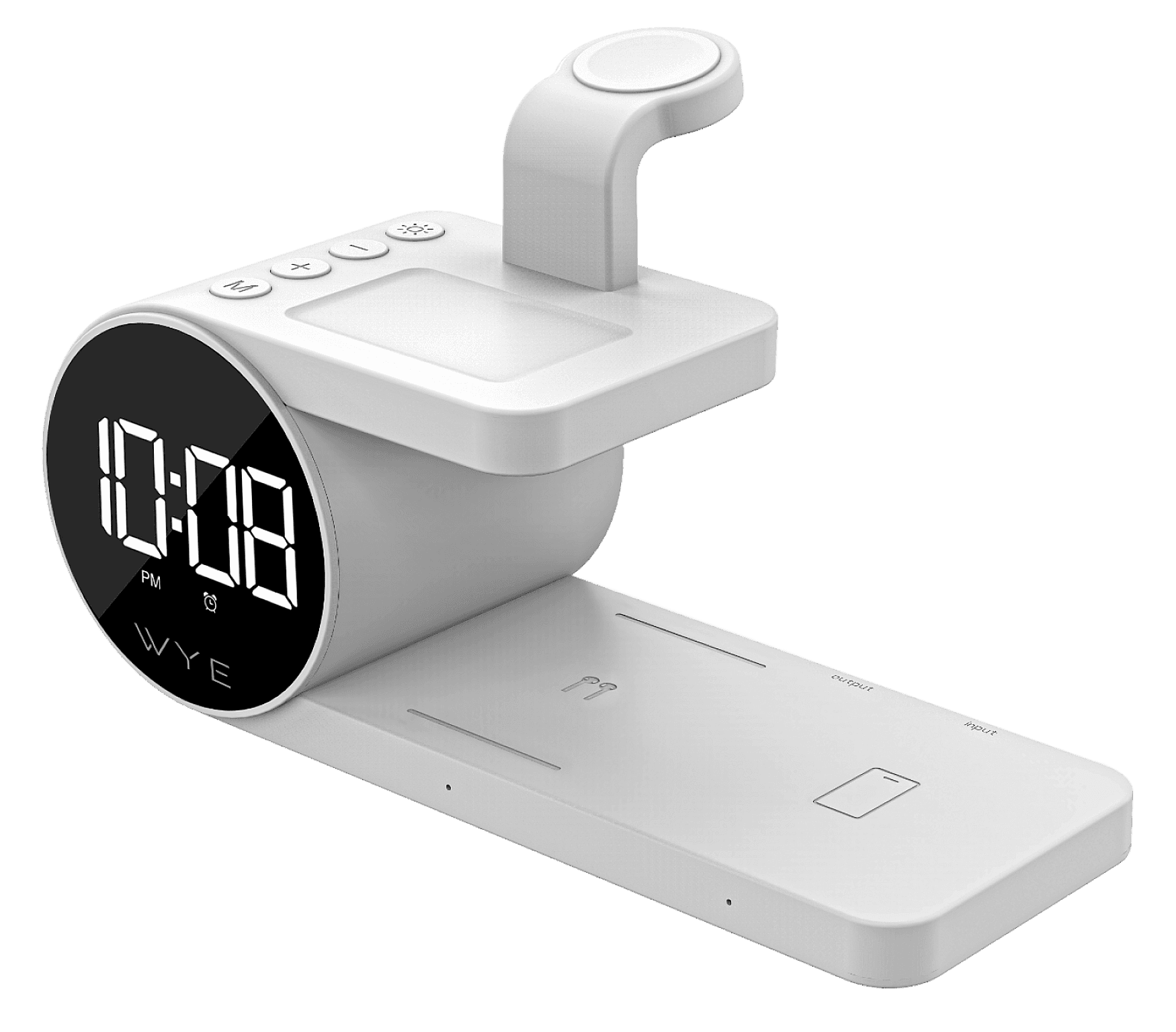 5-IN-1 Wireless Charging Dock with Clock